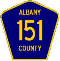 [ Albany County Route Marker ]
