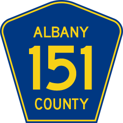 [ Albany County Route Marker ]