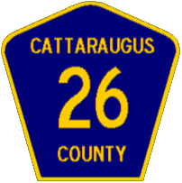 [ Cattaraugus County Route Marker ]